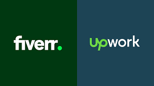 Upwork and Fiverr logo